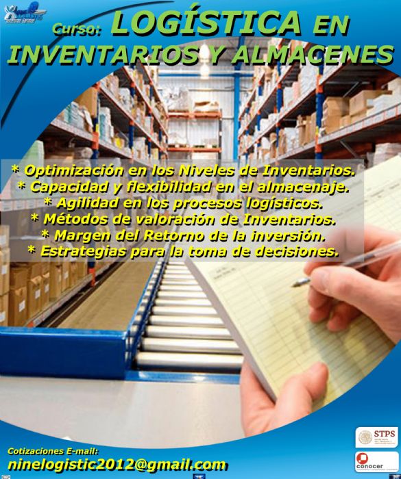 CURSO LOGISTICA INVENTARIOS Y ALMACENES